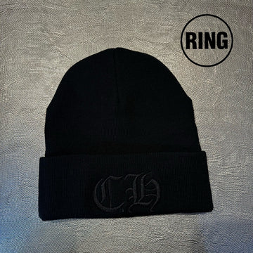 Chrome Hearts CH LOGO Beanie BLK/BLK