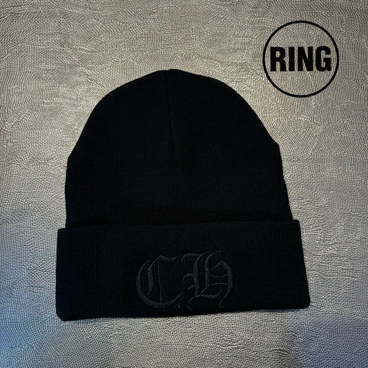 Chrome Hearts CH LOGO Beanie BLK/BLK