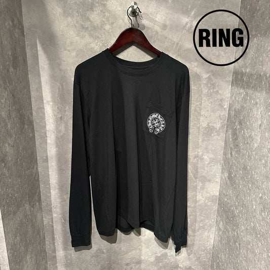 Chrome Hearts MALIBU LTD Horseshoe L/S Tee BLK
