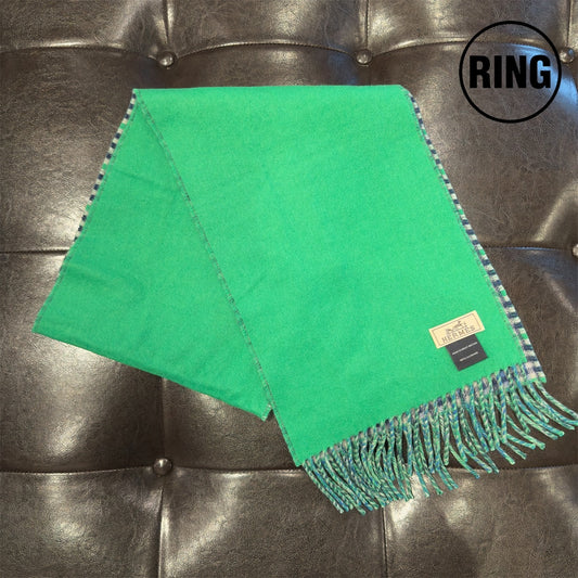 HERMES Check scarf