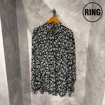 BALENCIAGA HOMEWEAR All pattern L/S Shirt