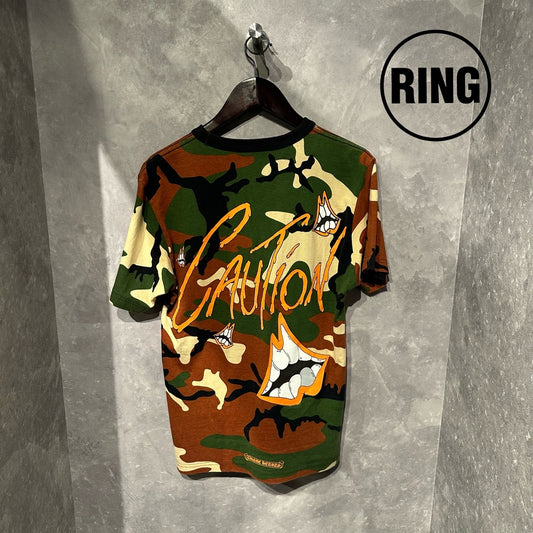 Chrome Hearts Matty boy Caution CAMO S/S Tee