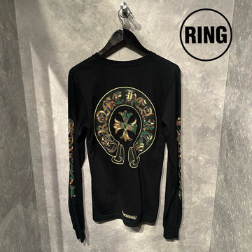 Chrome Hearts CAMO Horseshoe L/S Tee