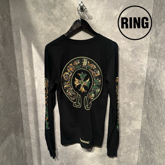 Chrome Hearts CAMO Horseshoe L/S Tee