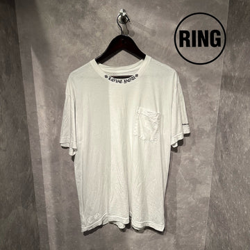 aaChrome Hearts LOVE YOU Neck LOGO S/S Tee WHT