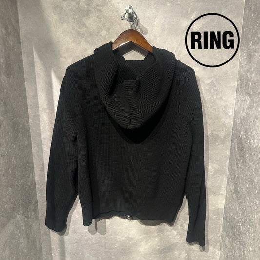 Chrome Hearts Y NOT Cross Patch Cashmere Zip Hoodie