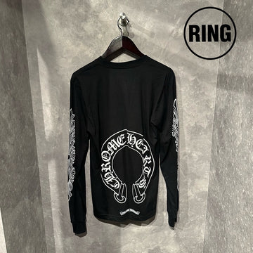 Chrome Hearts Horseshoe L/S Tee BLK