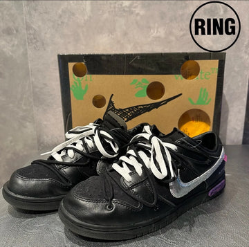 Off-White × Nike Dunk Low 1 OF 50 "Black 50"