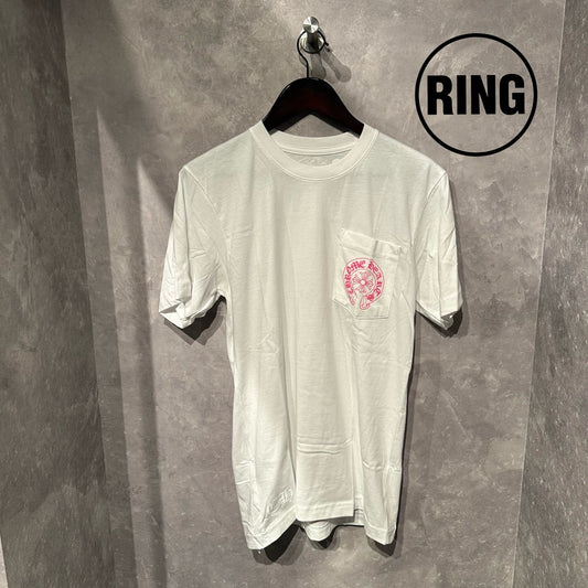 Chrome Hearts PINK Horseshoe S/S Tee WHT