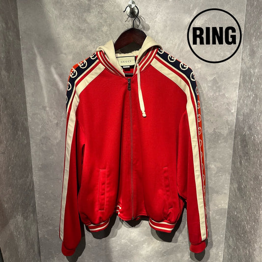 GUCCI Interlocking G hooded Technical Jersey