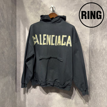 Balenciaga Tape Logo Hoodie