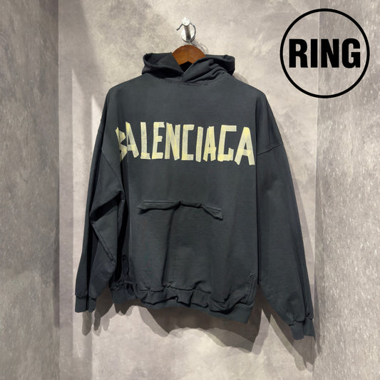 Balenciaga Tape Logo Hoodie