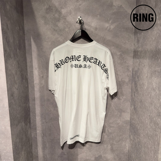 Chrome Hearts Back Arch Logo S/S Tee WHT