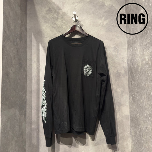 Chrome Hearts LTD Hong Kong Horseshoe Floral L/S Tee