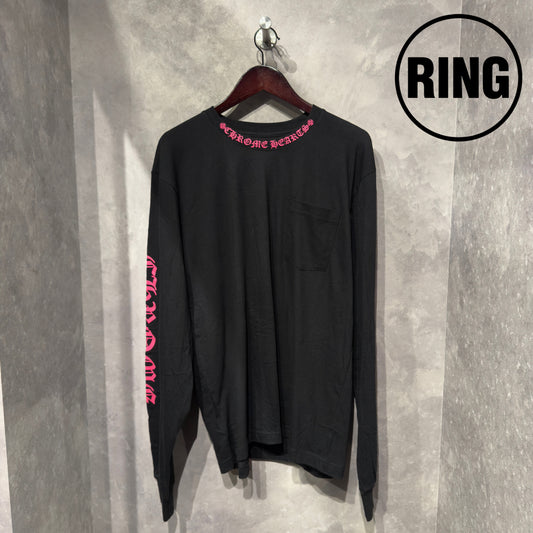 Chrome Hearts LTD Online Neck Logo L/S Tee